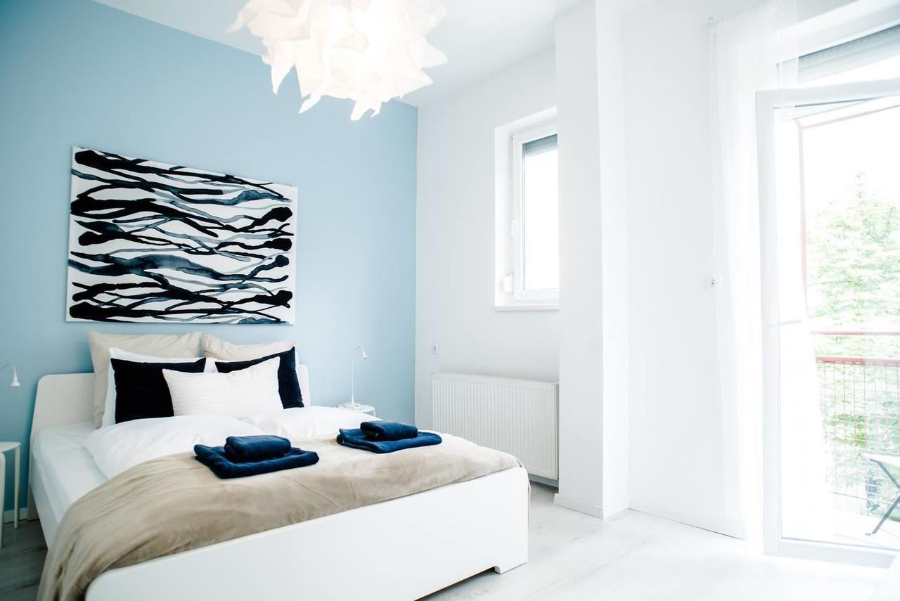 Central New Home With 3 Bedrooms, A/C And Balcony 부다페스트 외부 사진